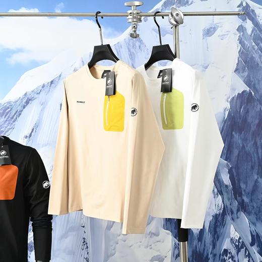 F031622春季新款修身户外速干长袖干爽轻盈日常百搭T恤 商品图3