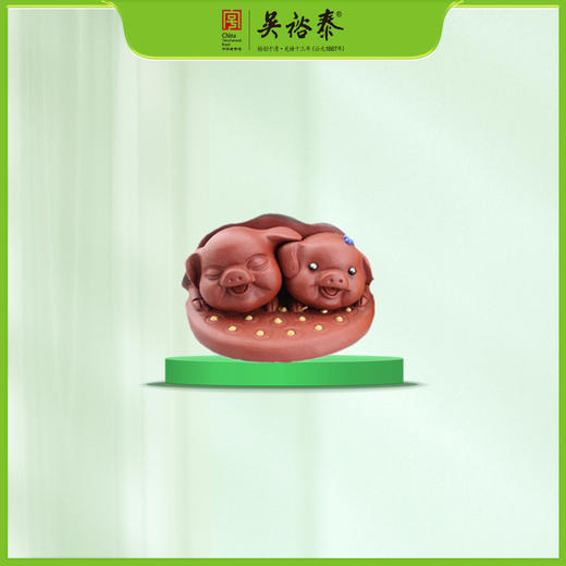 双色荷叶猪-红35131 商品图0