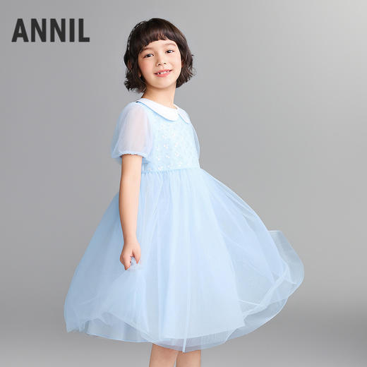 【实体店同款】女童礼裙夏季新款安奈儿童装AG623065 商品图1