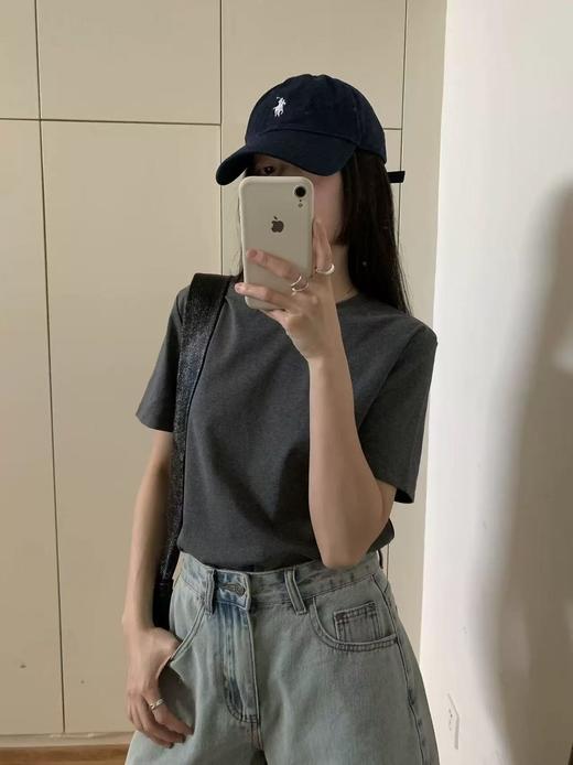 性价比敲高！基础款圆领华夫格短袖T恤！ 商品图4