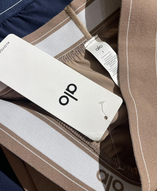 𝐚𝐥𝐨松紧腰宽松直筒休闲裤0316 商品图6