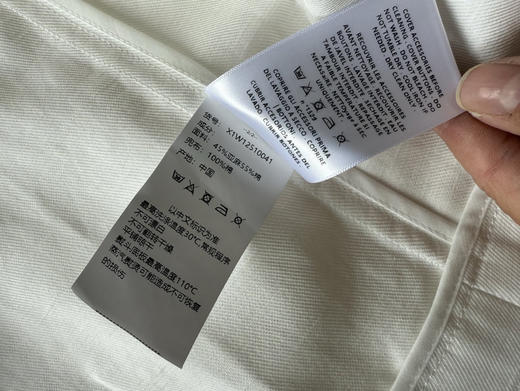 【秒杀价已调 直接拍】RL 拉夫 早春升级款棉麻混纺斗篷 白色风衣外套 商品图10