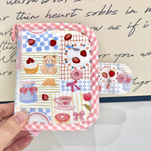 裁缝学苑AS646新款零钱包纸样女装卡包便携银行卡证件收纳包样板 商品图3