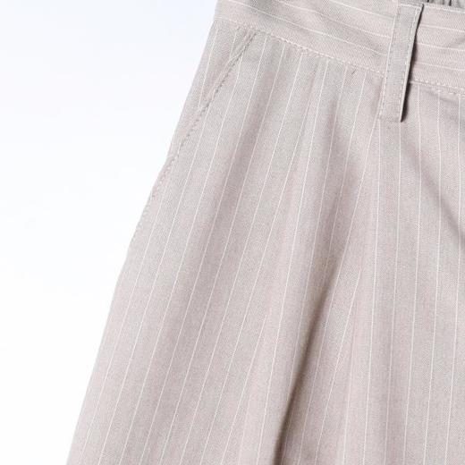 SDSA男装2026新款高贵轻奢韩版百搭竖条纹阔腿休闲裤通勤休闲 商品图2