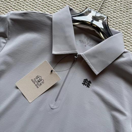 F031656科技速干吸湿弹力防晒短袖压胶Polo衫上衣女款 商品图11