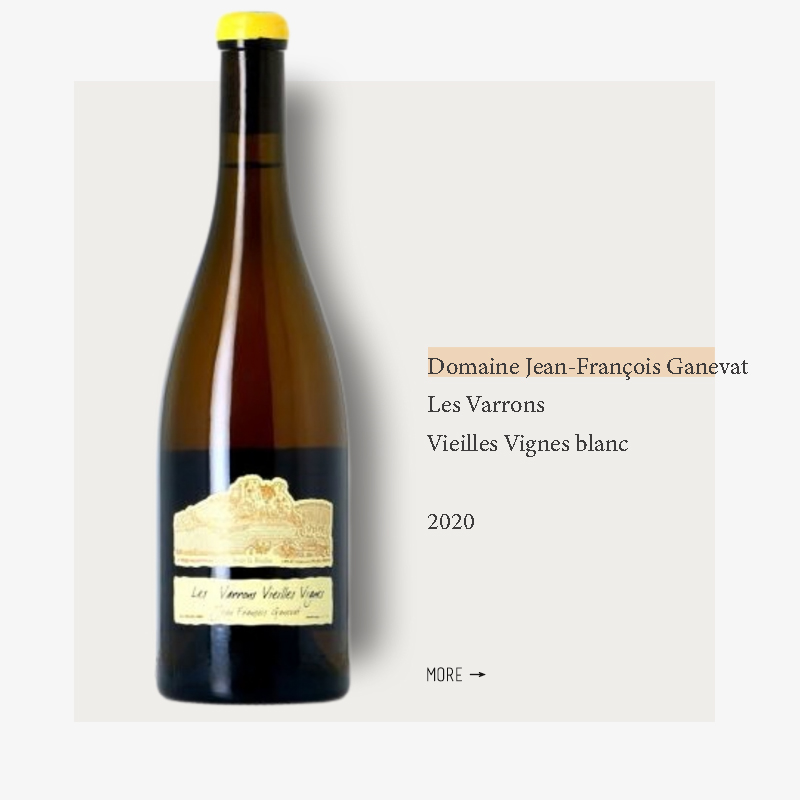 Domaine Jean-François Ganevat Les Varrons Vieilles Vignes blanc 2020