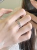 卡蒂罗KADER 流光叶子女戒  925银闪锆错落点缀璀璨闪耀吸睛简约百搭可调节戒 约会告白女友 商品缩略图4
