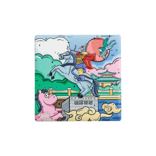 【人文之宝】邯郸礼物·陶瓷冰箱贴（胡服骑射） 商品图5