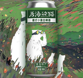 青大师后海的猫德式小麦白啤酒500ml/罐（A7-04-01）