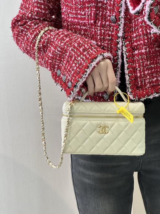 香奈儿 26c 饭盒包 米白（LZ） 商品图3