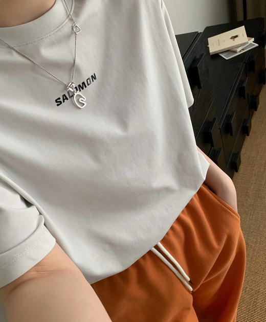 萨洛*蒙轻便速干AMPHI POWER DRY简约短袖T恤2.27 商品图5