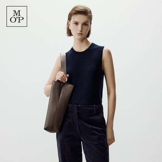 【100%绵羊毛】Marc O'Polo/MOP 春季新款时尚弹力内搭打底背心女 商品图3