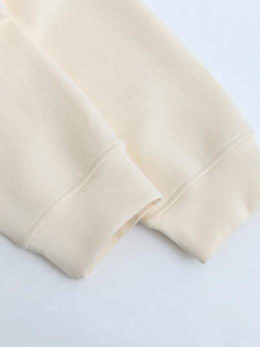 F031601秋冬新款韩系时尚极简风半拉链卫衣女长袖宽松百搭显瘦上衣 商品图13