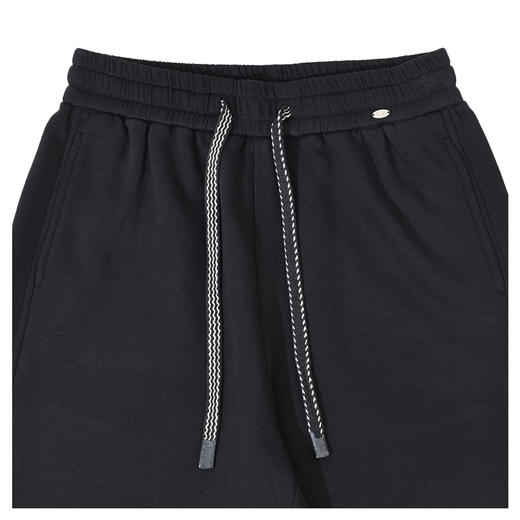 半身缘女裤 春季撞色抽绳显高宽松中直筒休闲裤261102U10320223 商品图8