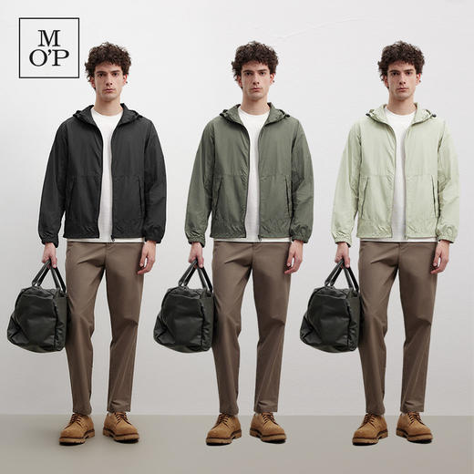 Marc O'Polo/MOP夏季新款休闲简约百搭连帽可收纳防晒服男士外套 商品图1