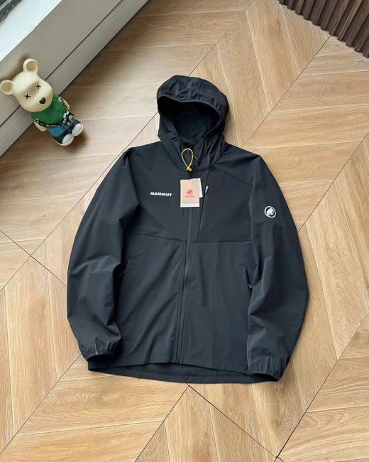 F0316106轻量单层弹力外套男女同款软壳连帽夹克 商品图8