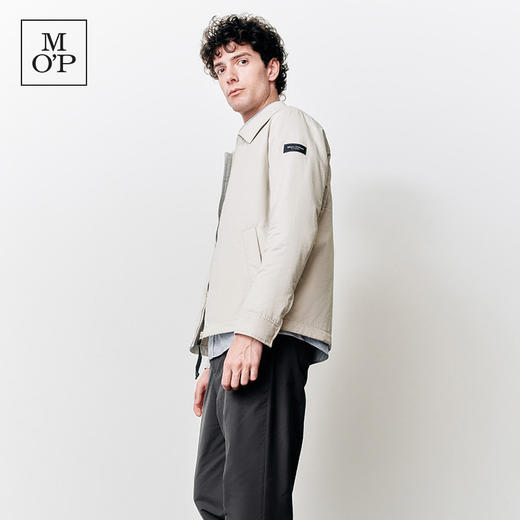 Marc O'Polo/MOP25春秋季新款纯色简约轻薄保暖衬衫领棉服男夹克 商品图1