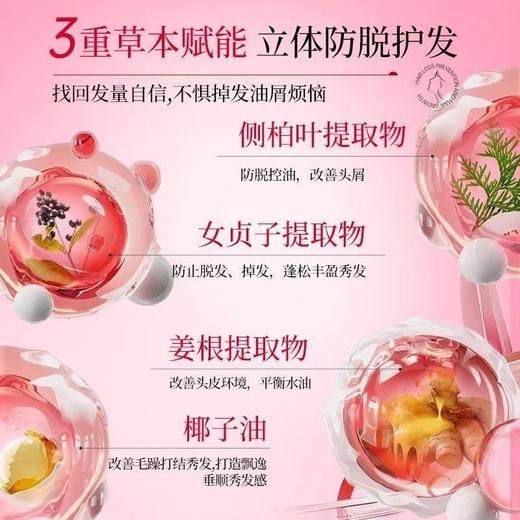 霸王女士防脱洗发水控油蓬松女士专用防脱发洗发水400ml 商品图3