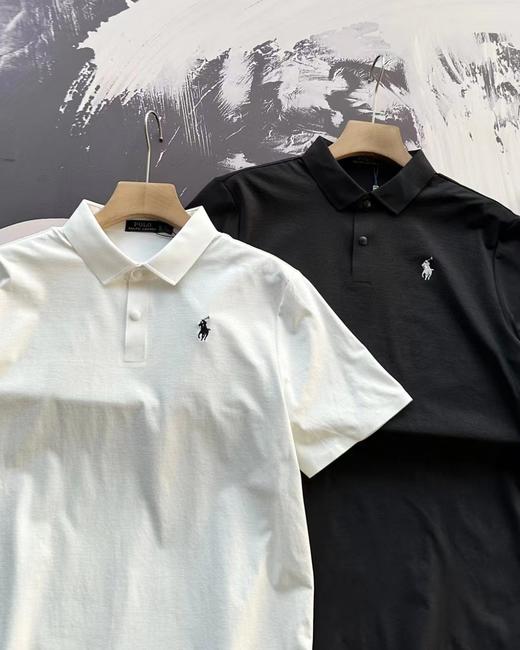 F031626新款刺绣标户外运动健身透气速干科技面料户外短袖T恤polo衫 商品图2