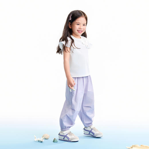 【实体店同款】女童全腰梭织长裤夏季新款安奈儿童装XG626252 商品图6
