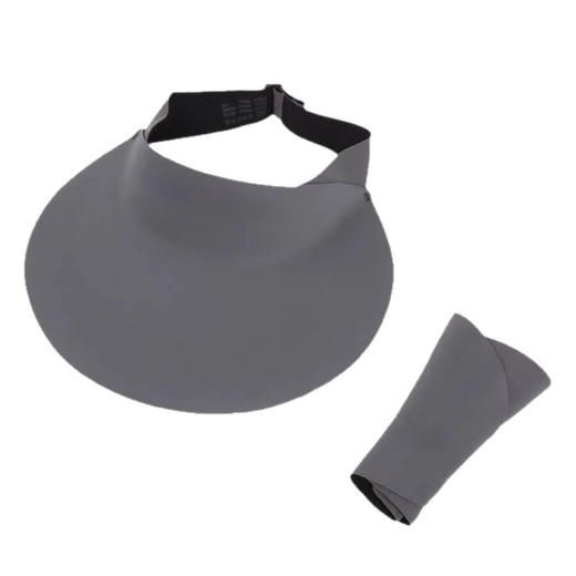 【弧形帽檐全面防晒❗修饰脸型·显脸小】无痕夏季防晒帽空顶遮阳帽防紫外线帽子大帽檐户外运动骑车。rh 商品图4