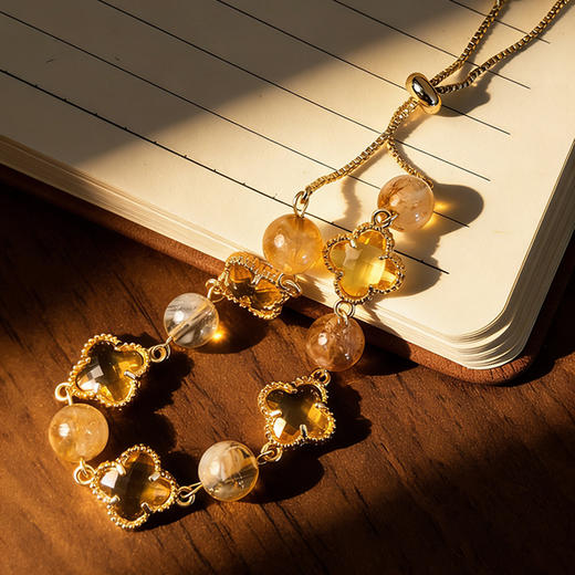 春日限定【抢先购】BAOFANDI 宝梵迪招财暴富黄水晶手链-mi_bba 商品图4