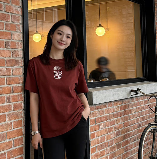 正品北面男女款印花短袖T恤031603 商品图4