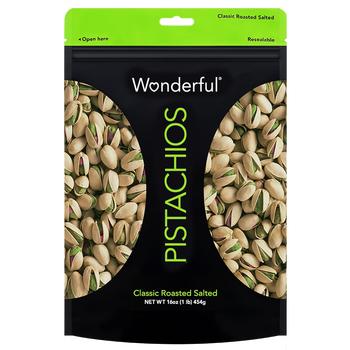 万多福进口万多福开心果经典盐焗味454g坚果 盐焗味454g /休闲食品 /坚果炒货 /开心果 商品图3