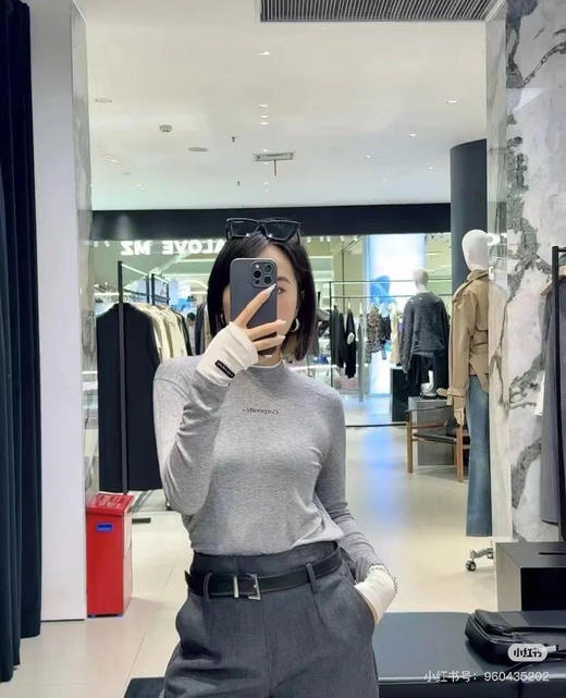 【秒杀价已调 直接拍】Mo家 莱赛尔棉 假两件 圆领长袖针织衫 商品图12