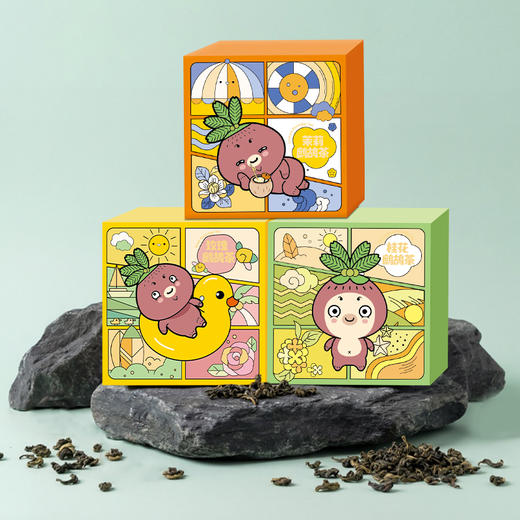 嘀嗒果鹧鸪茶茉莉桂花玫瑰茶可选海南特产茶叶礼物冲饮下午茶30g 商品图2