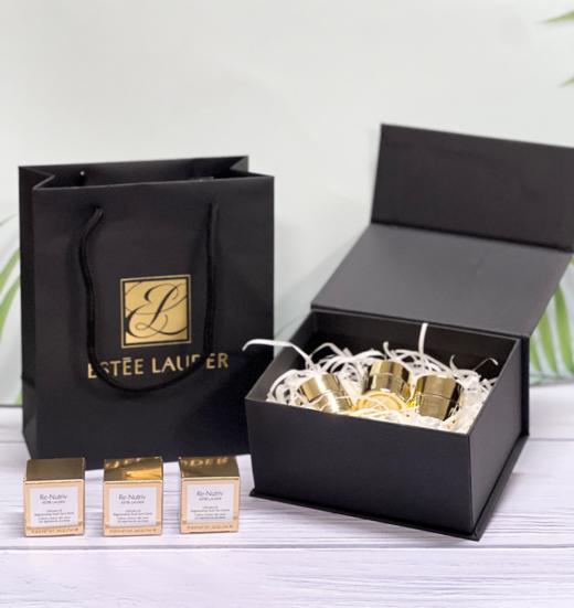 雅诗兰黛白金级花菁萃紧颜眼霜5ml*3礼盒  A-5885（眼霜轻盈版）效期至27年9月 商品图1