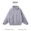SDSA男装2026新款高贵轻奢时尚简约纯色拉链立领夹克外套户外百搭 商品缩略图0