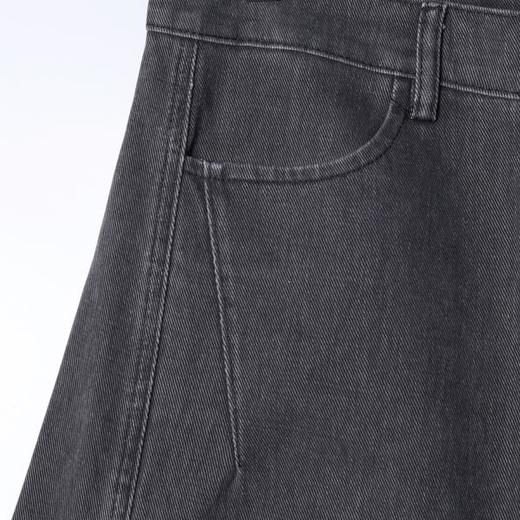 SDSA男装2026新款高贵轻奢美式复古分割线设计牛仔裤百搭时尚裤子 商品图2