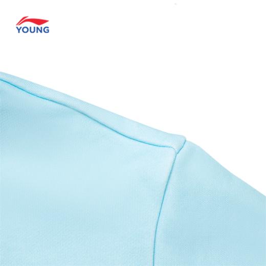 李宁女大童宽松套头连帽卫衣YWDW090 商品图6