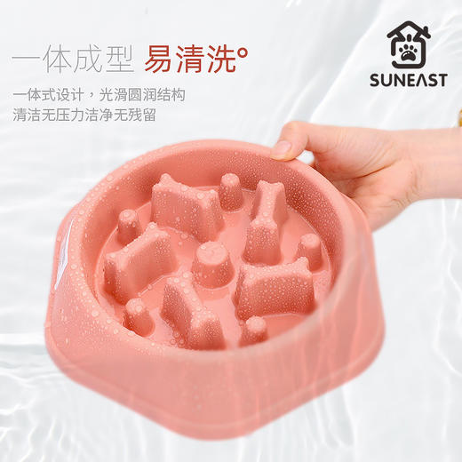 【坚实耐用❗高低慢食柱】狗盆狗碗防打翻防噎碗金毛大型犬缓食盆狗饭盆宠物慢食盆狗狗用品。xa 商品图3