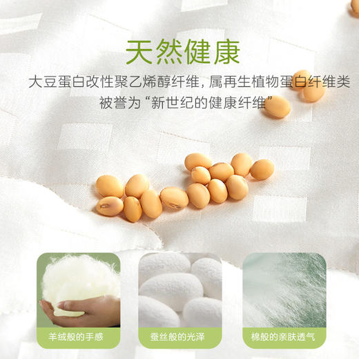 罗莱儿童 XS 全棉小提花大豆纤维春秋被 商品图2