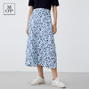 【汤曼妮粉丝专享】MOP 夏季新款时尚薄款透气几何印花长款半身裙 商品缩略图1