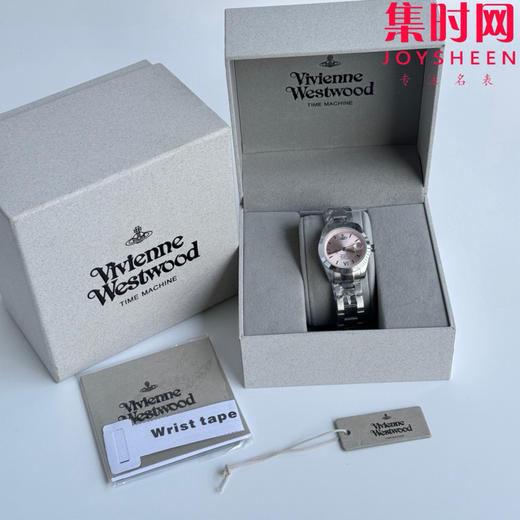 原单薇薇安西太后 女士石英腕表 表径28mm 粉表盘 优雅浪漫女士腕表 商品图0
