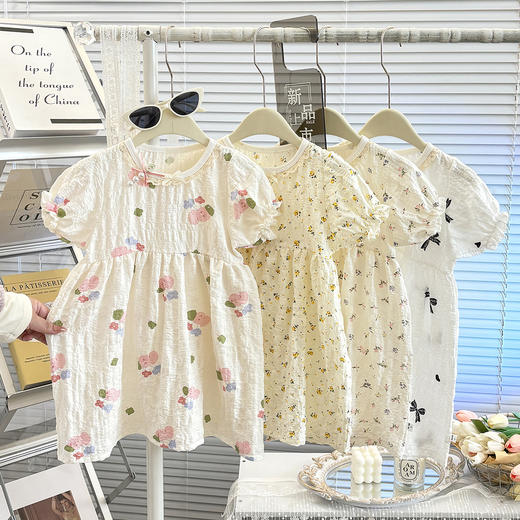 【女宝宝甜美穿搭34.9/件】2026年新款夏季女宝宝可爱清凉连衣裙聚 商品图9