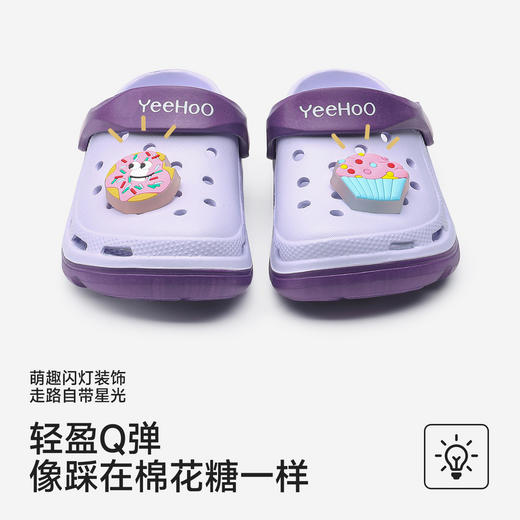 【商场同款】英氏儿童鞋子男童女童学步鞋夏季透气洞洞鞋26新款 商品图1