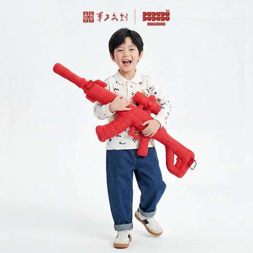 【81杠/95式/191式步枪毛绒玩具】军工文创官方正品收藏纪念礼物送战友送小孩jg 商品图3