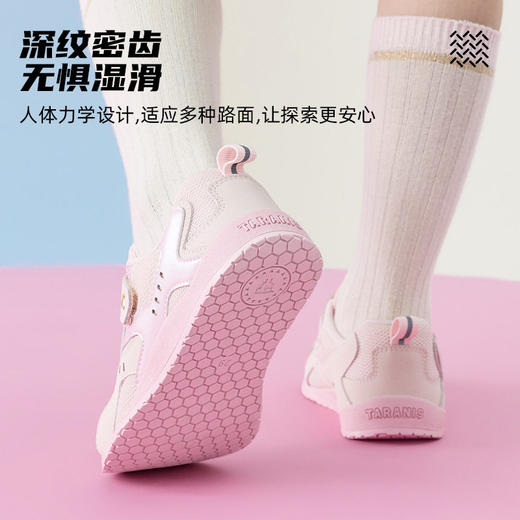 泰兰尼斯儿童运动鞋2026年春季新款女童慢跑鞋轻量舒适休闲德训鞋T01X6A8695 商品图4