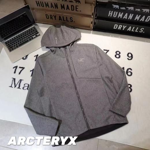 F0316113羊毛加厚保暖型刺绣logo软壳外套男女同款 商品图3