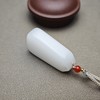 新疆和田玉且末料羊脂玉雅致幽兰平安牌 312-3 商品缩略图4