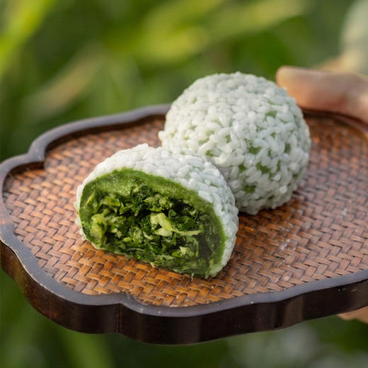 手工青团红豆 蛋黄肉松味 豆沙笋干鲜肉 清明艾草糯米糍粑 商品图11