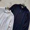 F031610春季新款休闲商务百搭通勤纯棉翻领长袖POLO上衣 商品缩略图4