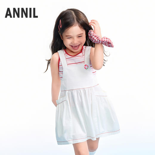 【实体店同款】女童套装夏季新款安奈儿童装XG623202 商品图1