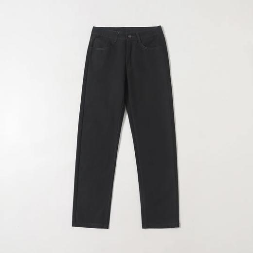 F031645秋季弹力透气修身小直筒水洗复古纯色男士休闲长裤 商品图3