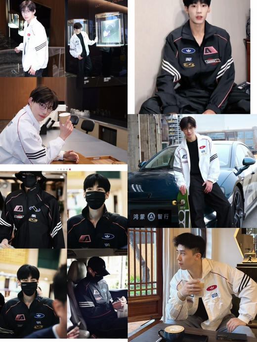 巨帅！𝐀𝐝*复古赛车服夹克外套 男女款 商品图1