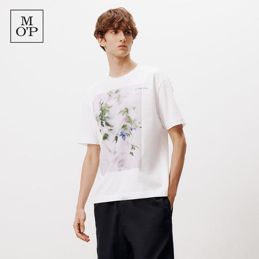 Marc O'Polo/MOP【商场同款】夏季新款艺术家联名短袖T恤男女同款 商品图4